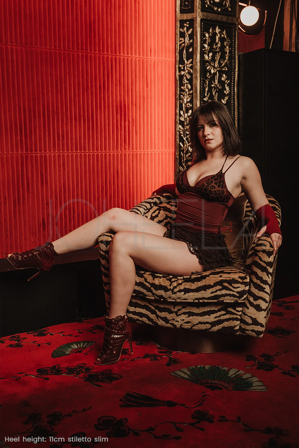 Audrey bordeaux - Talons stilettos - Prête à expédier - Image 2