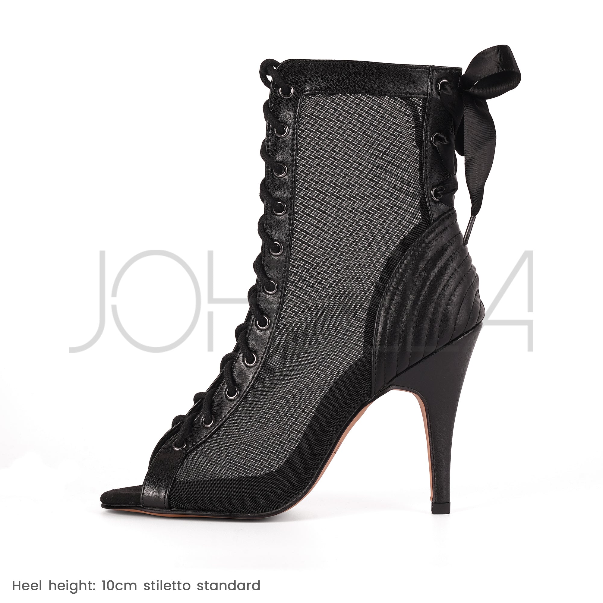 Chloe noir - Talons stilettos - Prête à expédier - Image 7