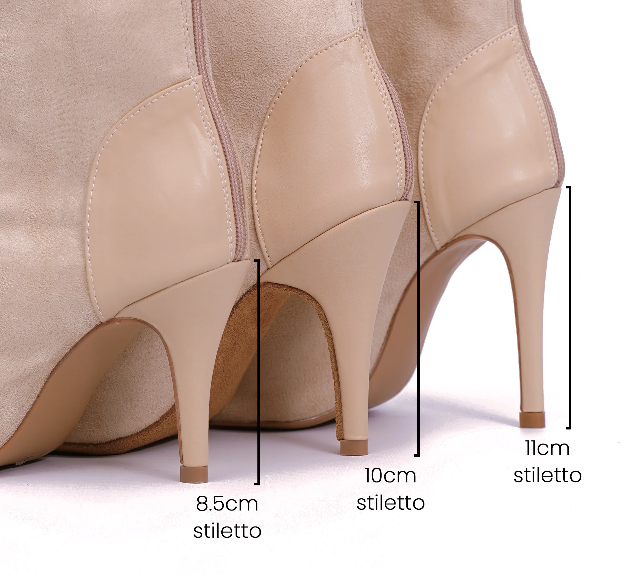 Emily Beige - Talons stilettos - Personnalisable - Image 9