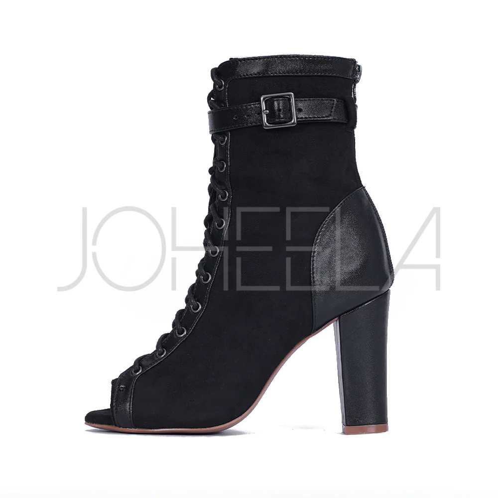 Emily noir - Talon épais - Personnalisable - Image 5