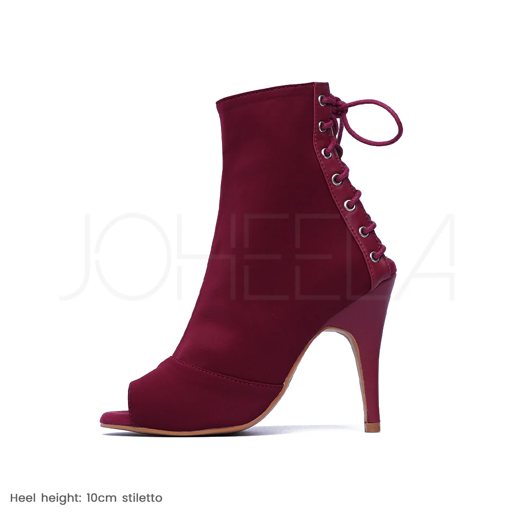 Louane bordeaux - Talons stilettos - Personnalisable - Image 6