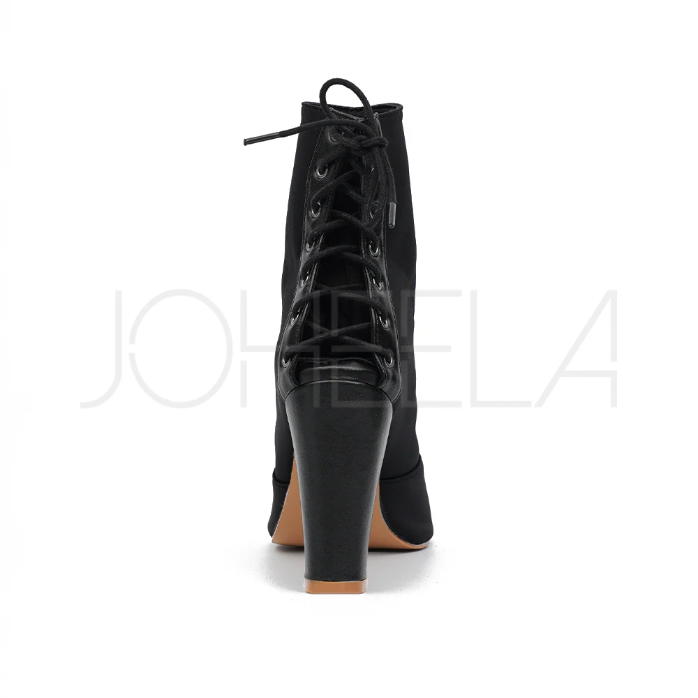Louane noir - Talon épais - Personnalisable - Image 3
