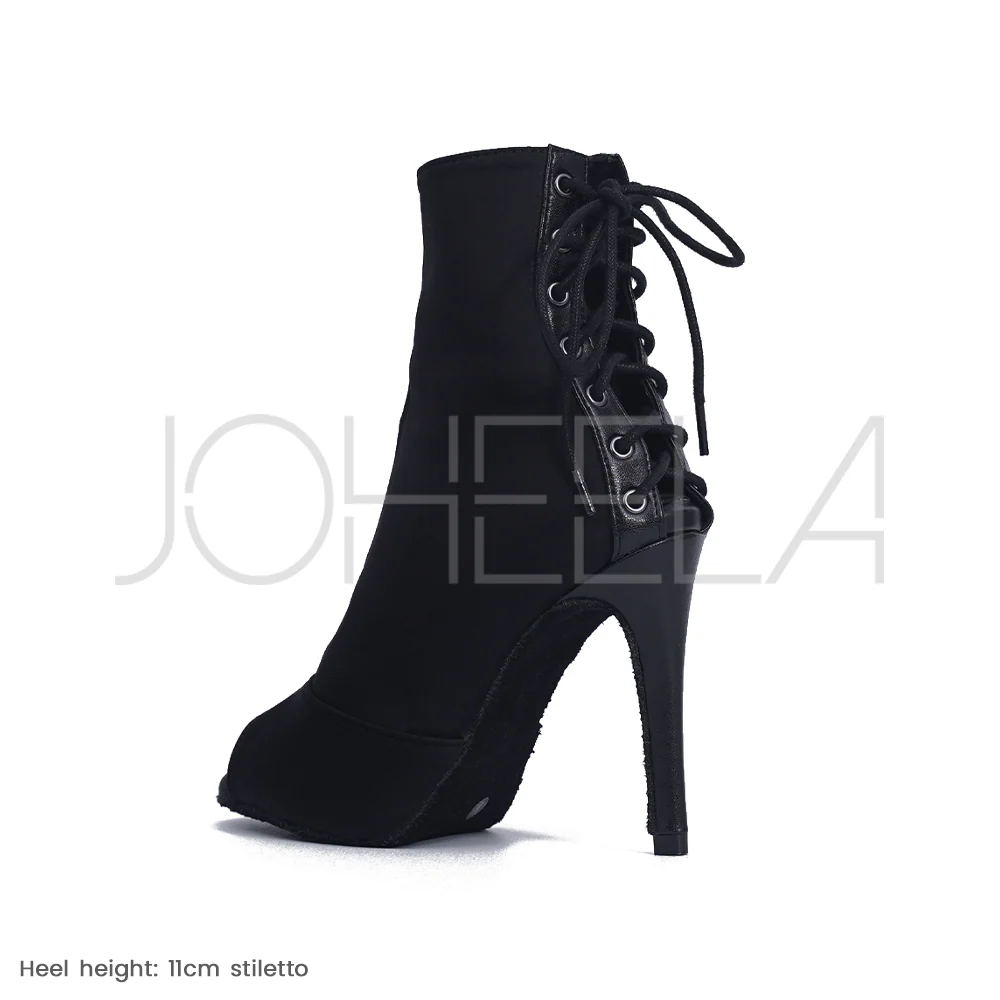 Louane noir - Talons stilettos - Personnalisable - Image 6