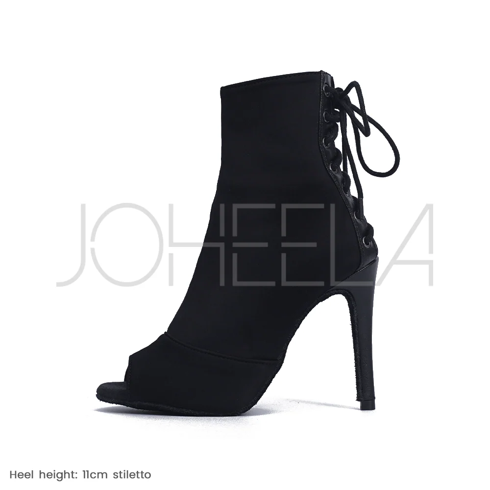 Louane noir - Talons stilettos - Personnalisable - Image 7