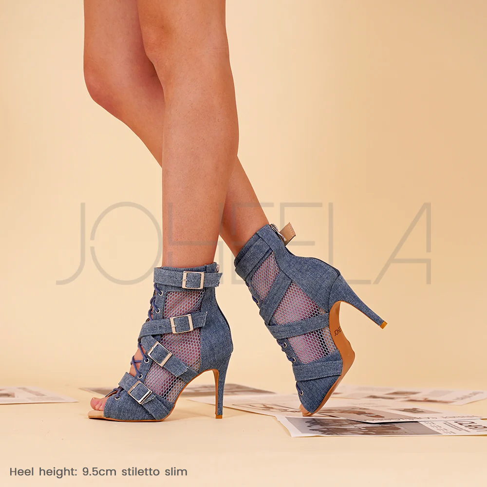 Nina jean - Talons stilettos - Prête à expédier - Image 8