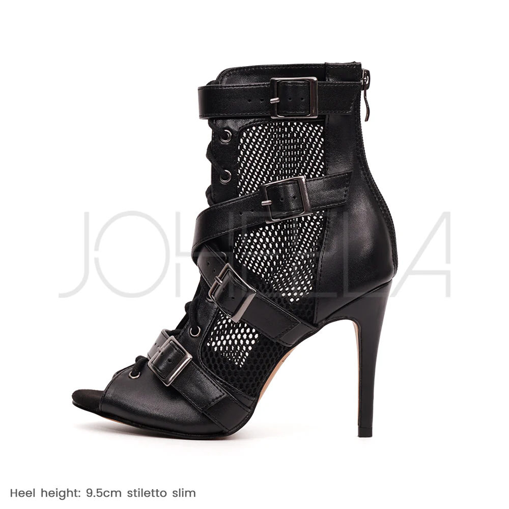 Nina noir - Talons stilettos - Personnalisable - Image 8
