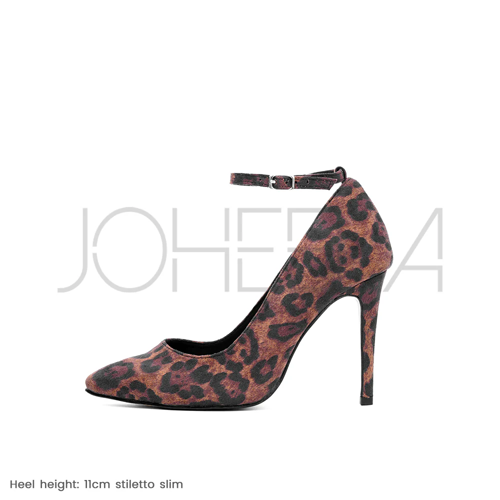 Sabrina leopard - Talons stilettos - Prête à expédier - Image 8