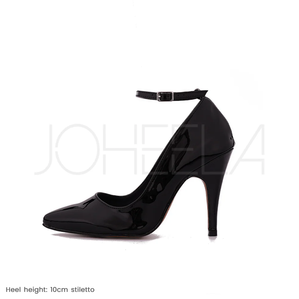 Sabrina noir - Talons stilettos - Personnalisable - Image 10