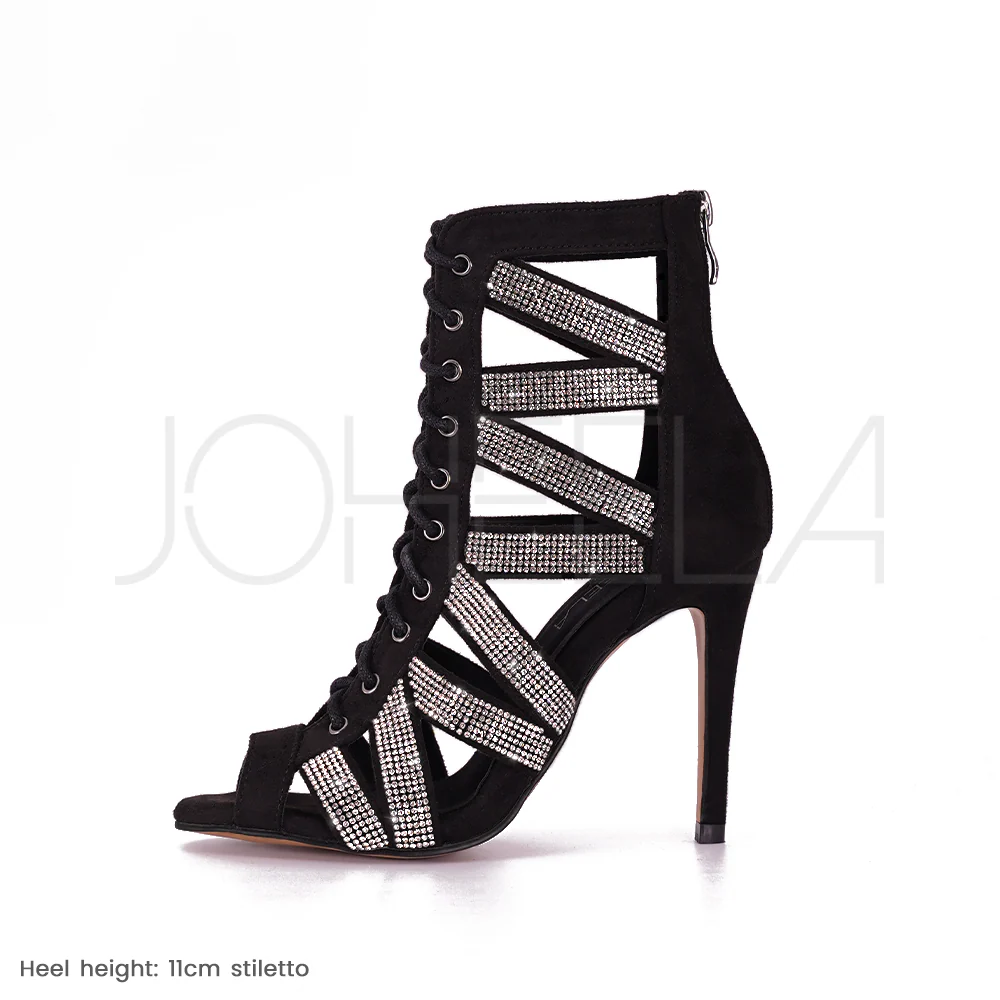 Sarah strass - Talons stilettos - Prête à expédier - Image 6