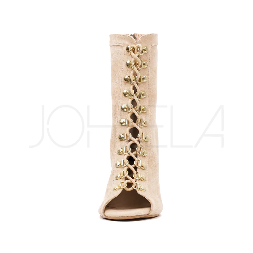 Victoria beige - Talons stilettos - Personnalisable - Image 9